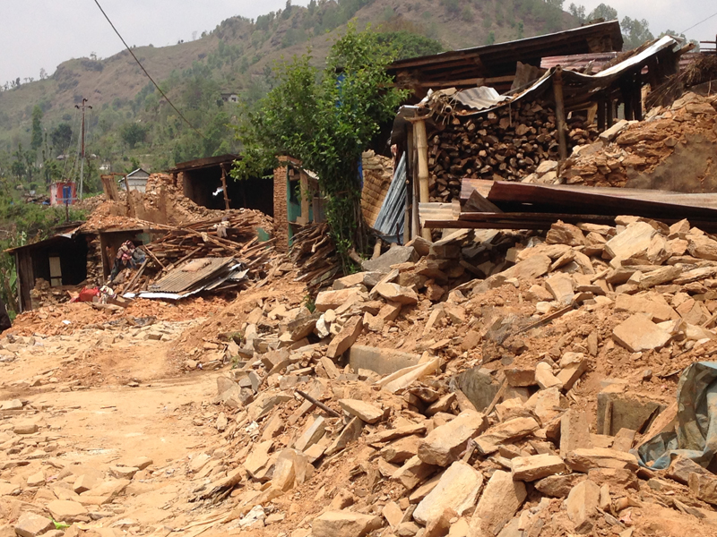 Effetti del terremoto in Nepal - Aprile 2015