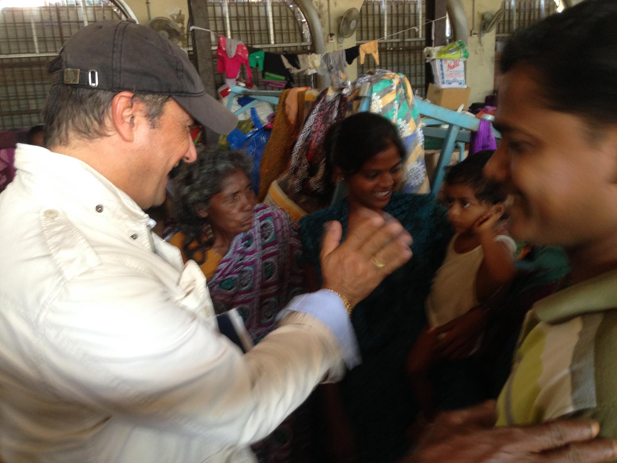 Missione umanitaria a Chennai, 12 Dicembre 2015